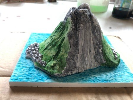 vulcano stromboli miniatura